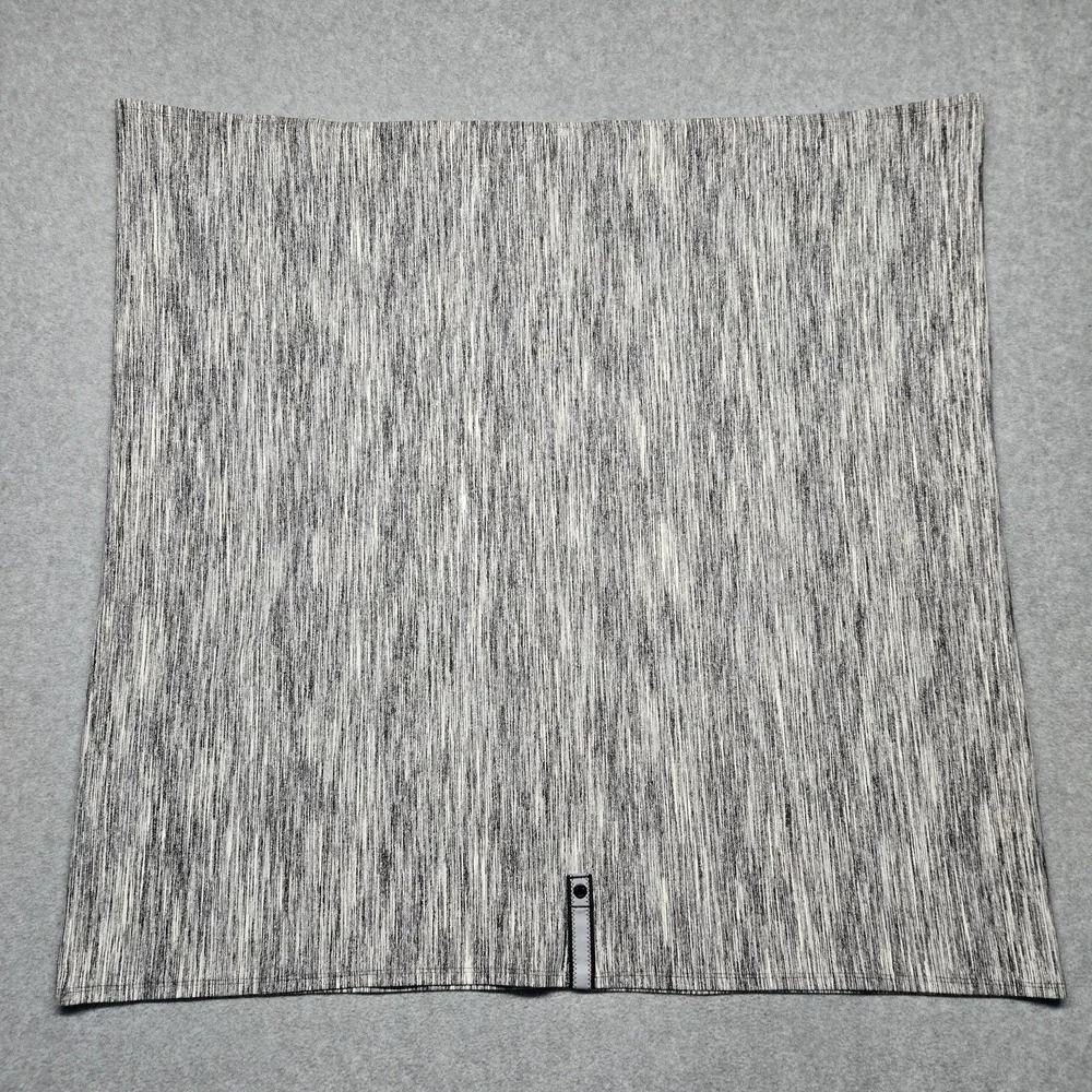 Lululemon Scarf Womens One Size Gray Vinyasa Snap Wrap Button Multifunctional